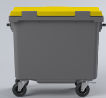 Notre zone d'activité pour ce service Acheter un bac poubelle roulant 770L avec attelage boulonné à